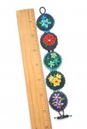 Denim Flower Bracelet